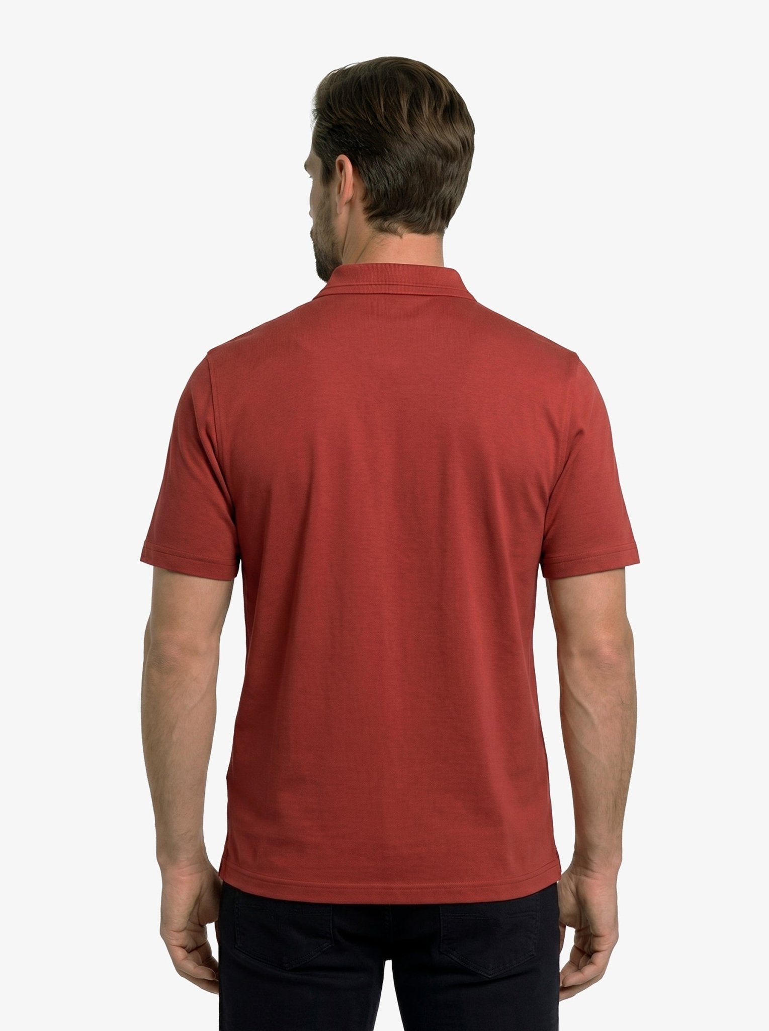 Manchester Playera Tipo Polo Lisa Poliéster y Algodón - Manchester