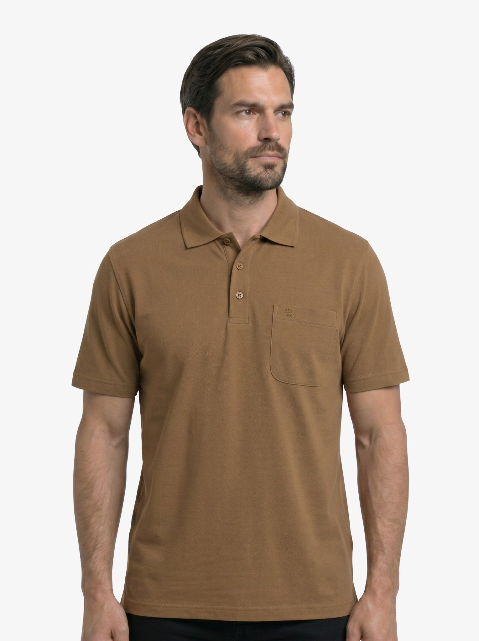Manchester Playera Tipo Polo Lisa Poliéster y Algodón - Manchester