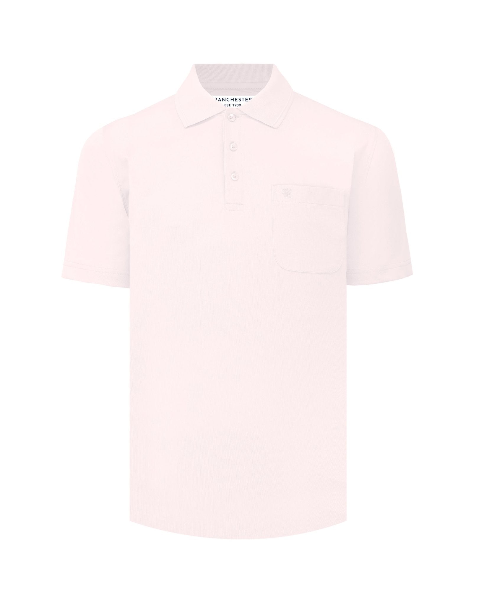 Manchester Playera Tipo Polo Lisa Poliéster y Algodón - Manchester
