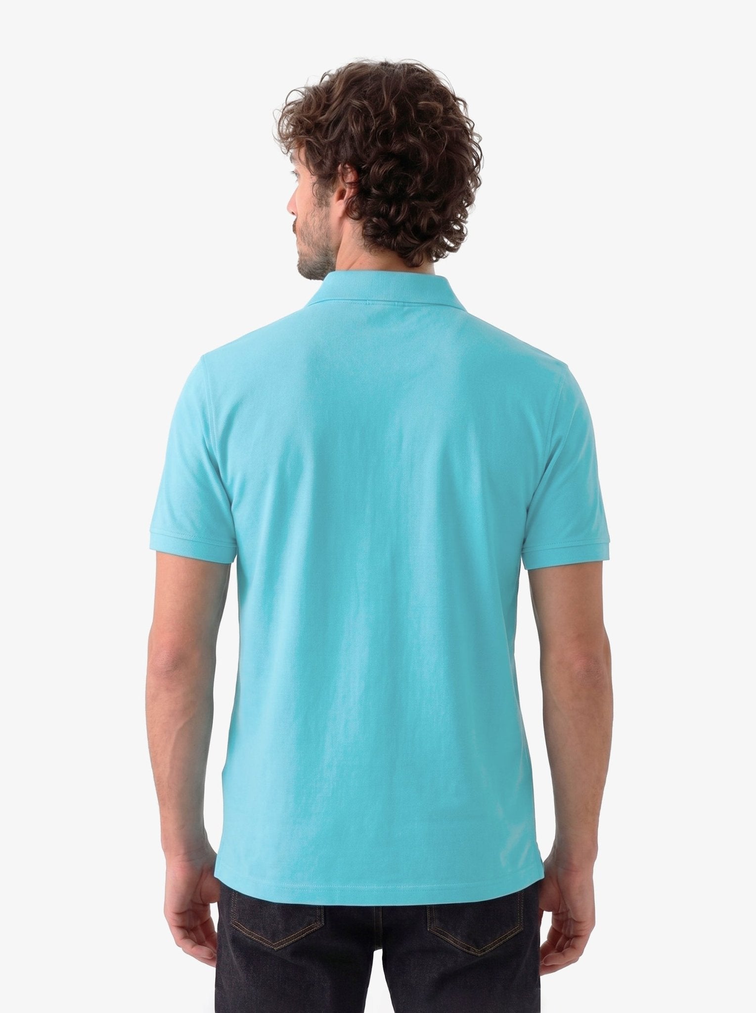 Manchester Playera Tipo Polo Lisa Poliéster y Algodón - Manchester