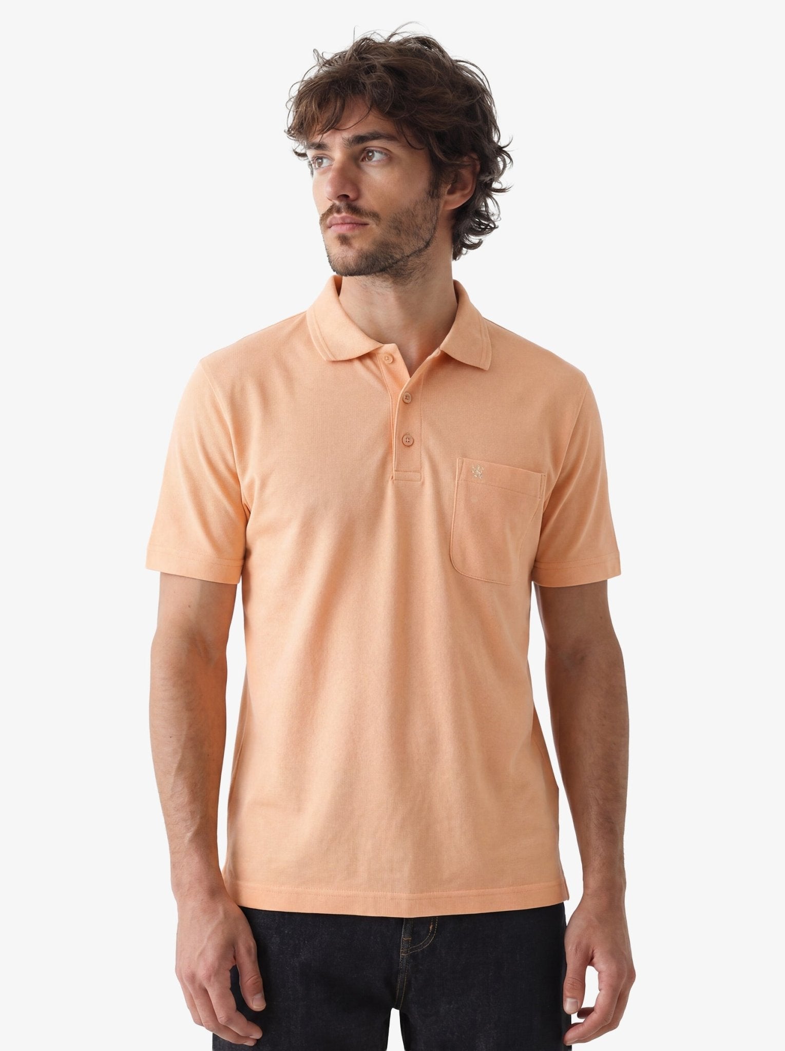 Manchester Playera Tipo Polo Lisa Poliéster y Algodón - Manchester