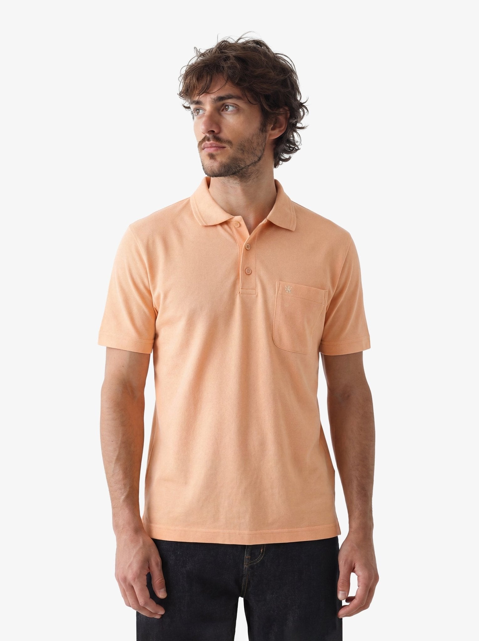 Manchester Playera Tipo Polo Lisa Poliéster y Algodón - Manchester