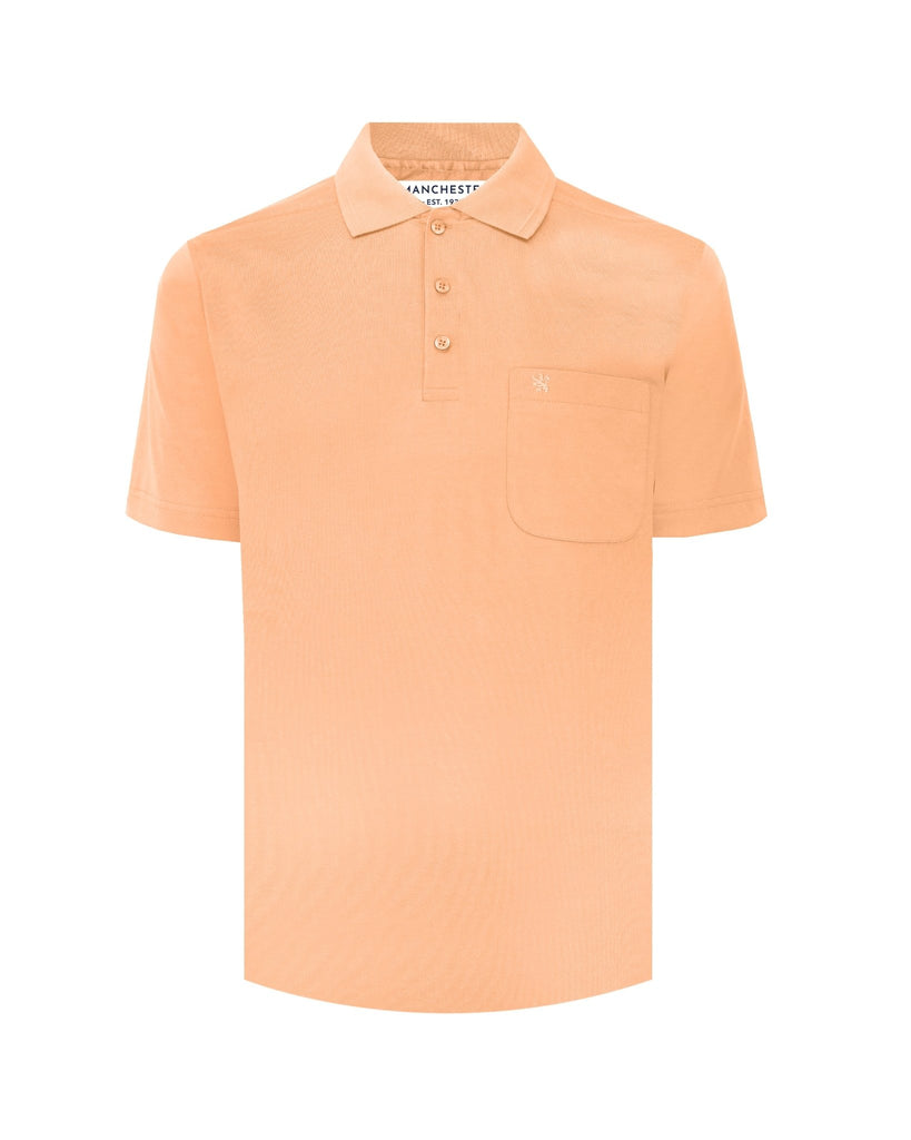 Manchester Playera Tipo Polo Lisa Poliéster y Algodón - Manchester