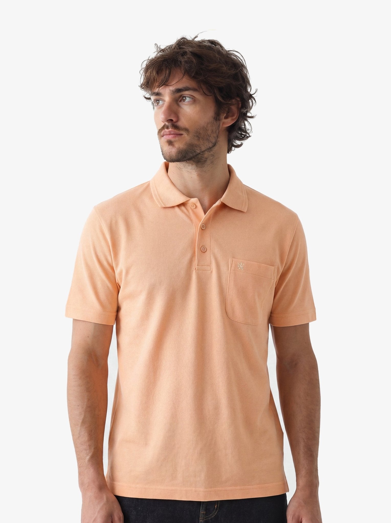 Manchester Playera Tipo Polo Lisa Poliéster y Algodón - Manchester
