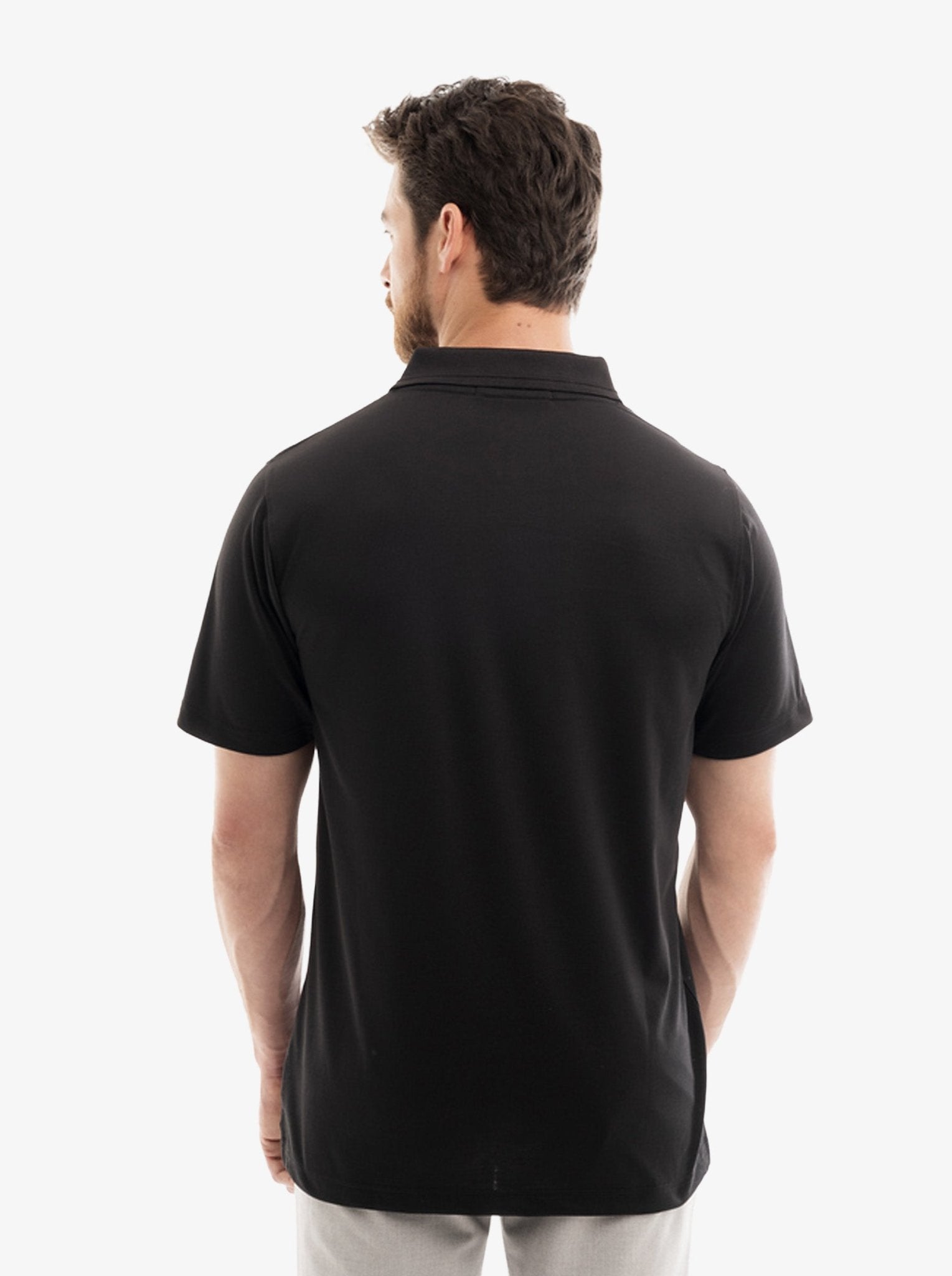 Manchester Playera Tipo Polo Lisa Poliéster y Algodón - Manchester