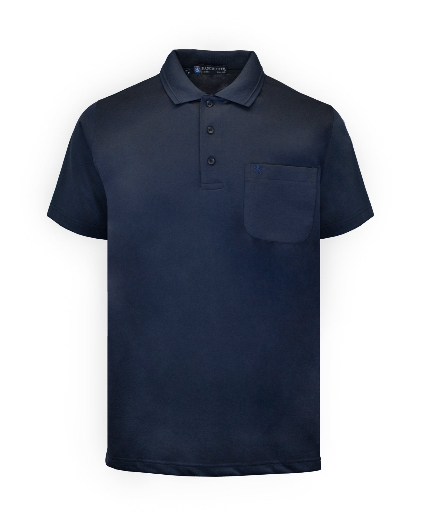 Manchester Playera Tipo Polo Lisa Poliéster y Algodón - Manchester