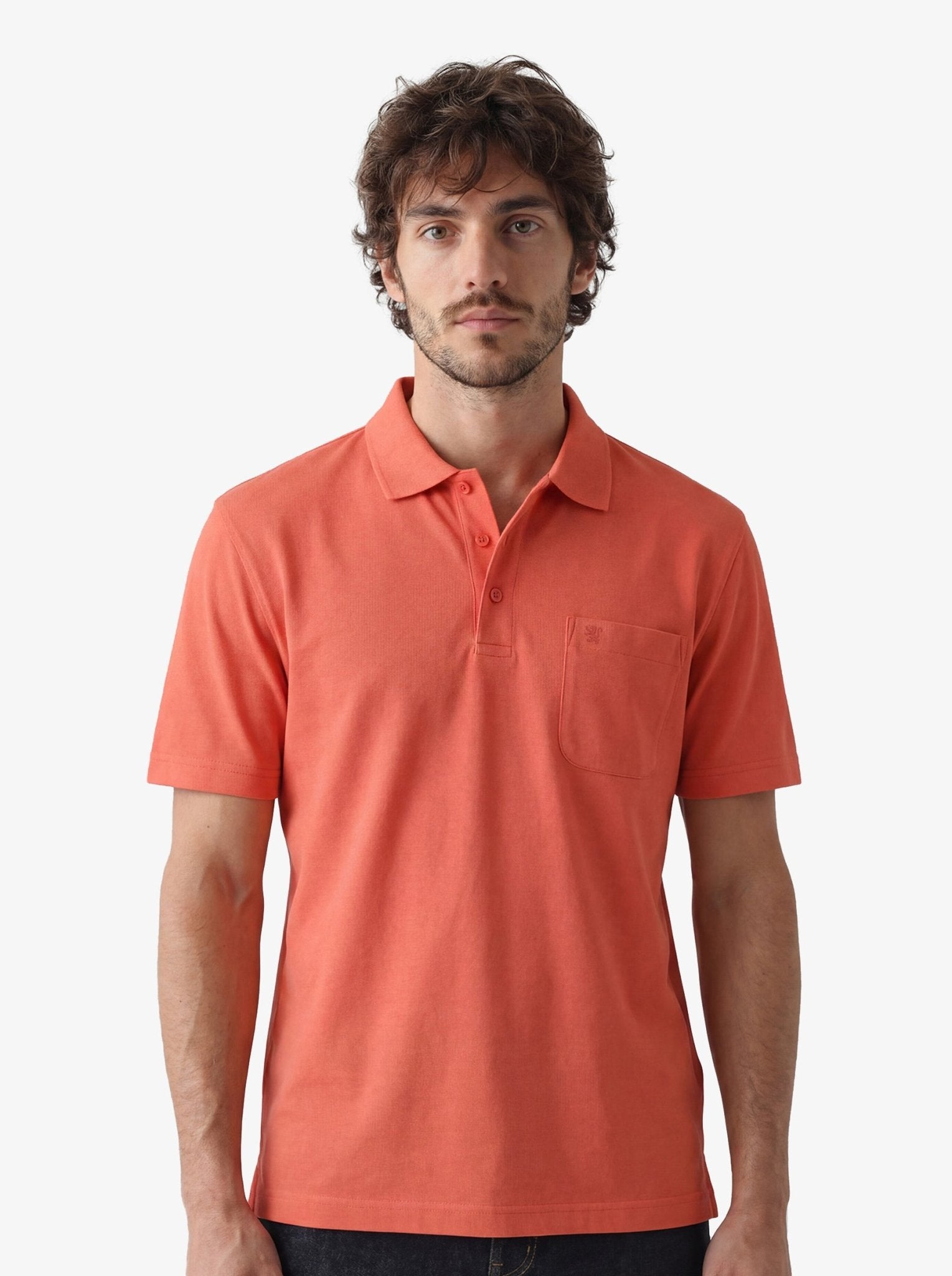 Manchester Playera Tipo Polo Lisa Poliéster y Algodón - Manchester