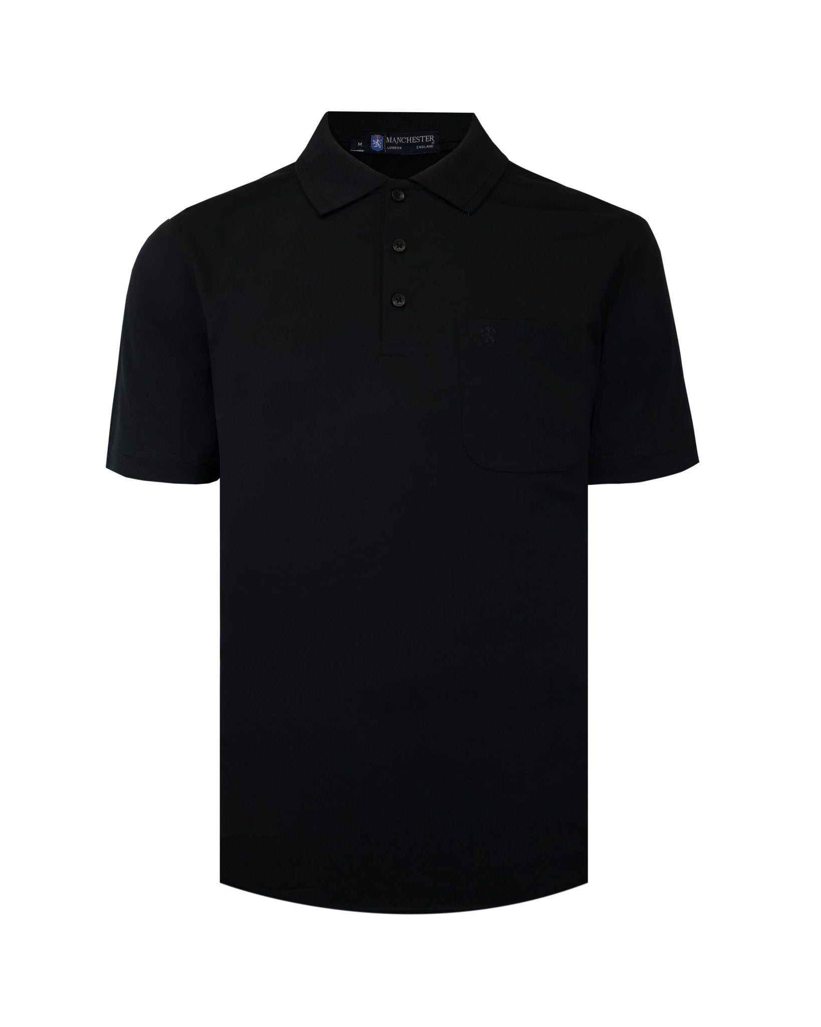 Manchester Playera Tipo Polo Lisa Poliéster y Algodón - Manchester