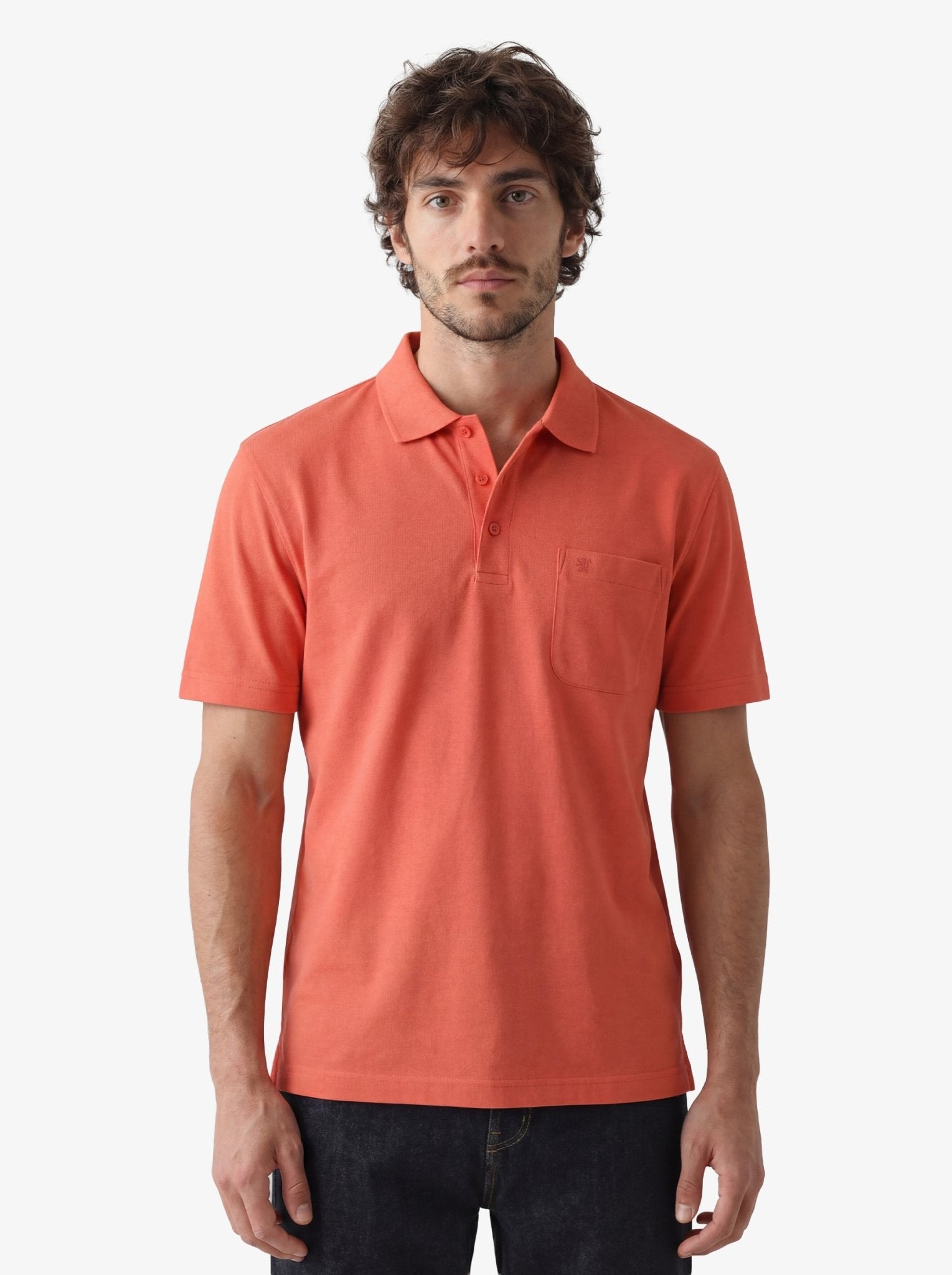 Manchester Playera Tipo Polo Lisa Poliéster y Algodón - Manchester