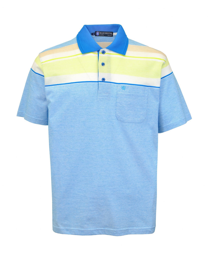 Manchester Polo - Algodón - Franjas Horizontales - Manchester
