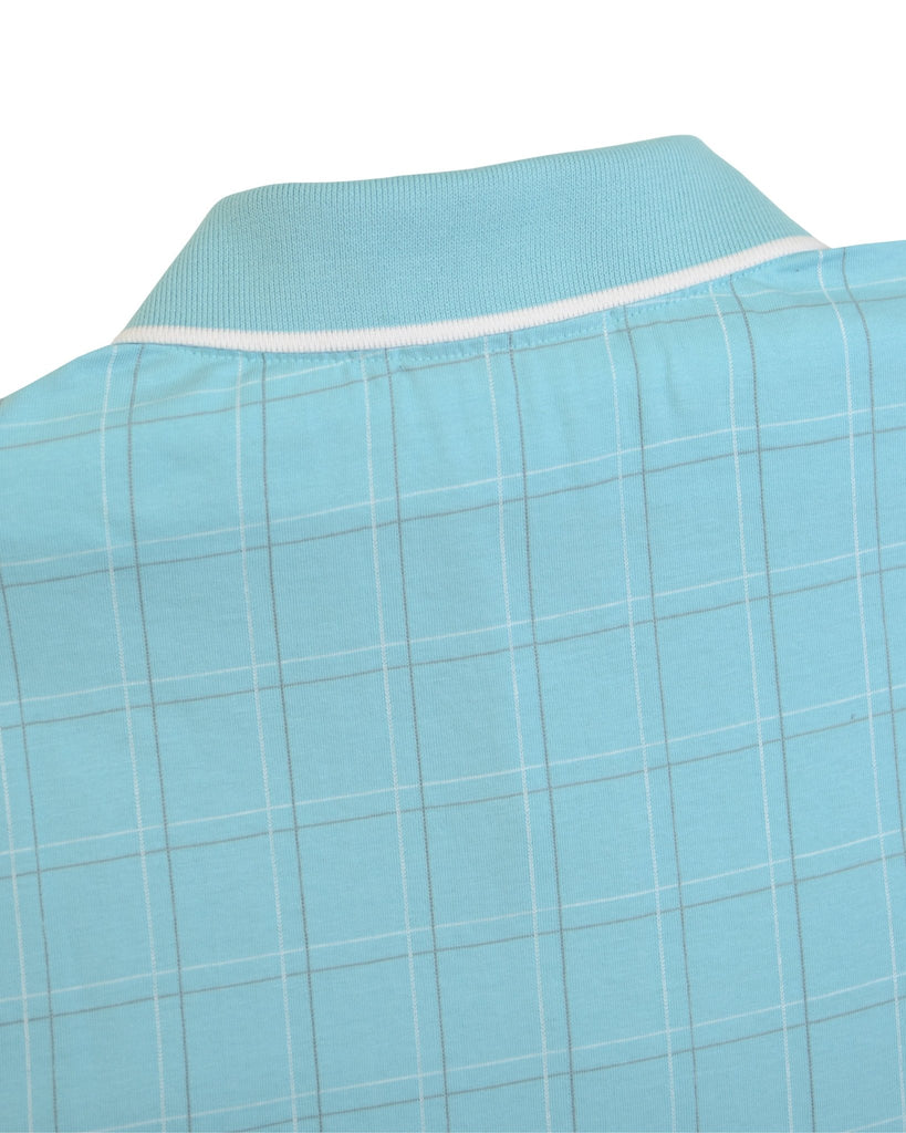 Manchester Polo - Algodón Supima - Patrón de Cuadros - Manchester