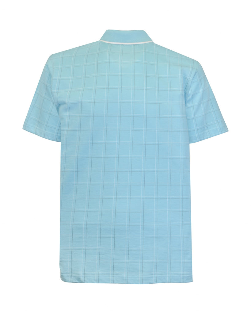 Manchester Polo - Algodón Supima - Patrón de Cuadros - Manchester