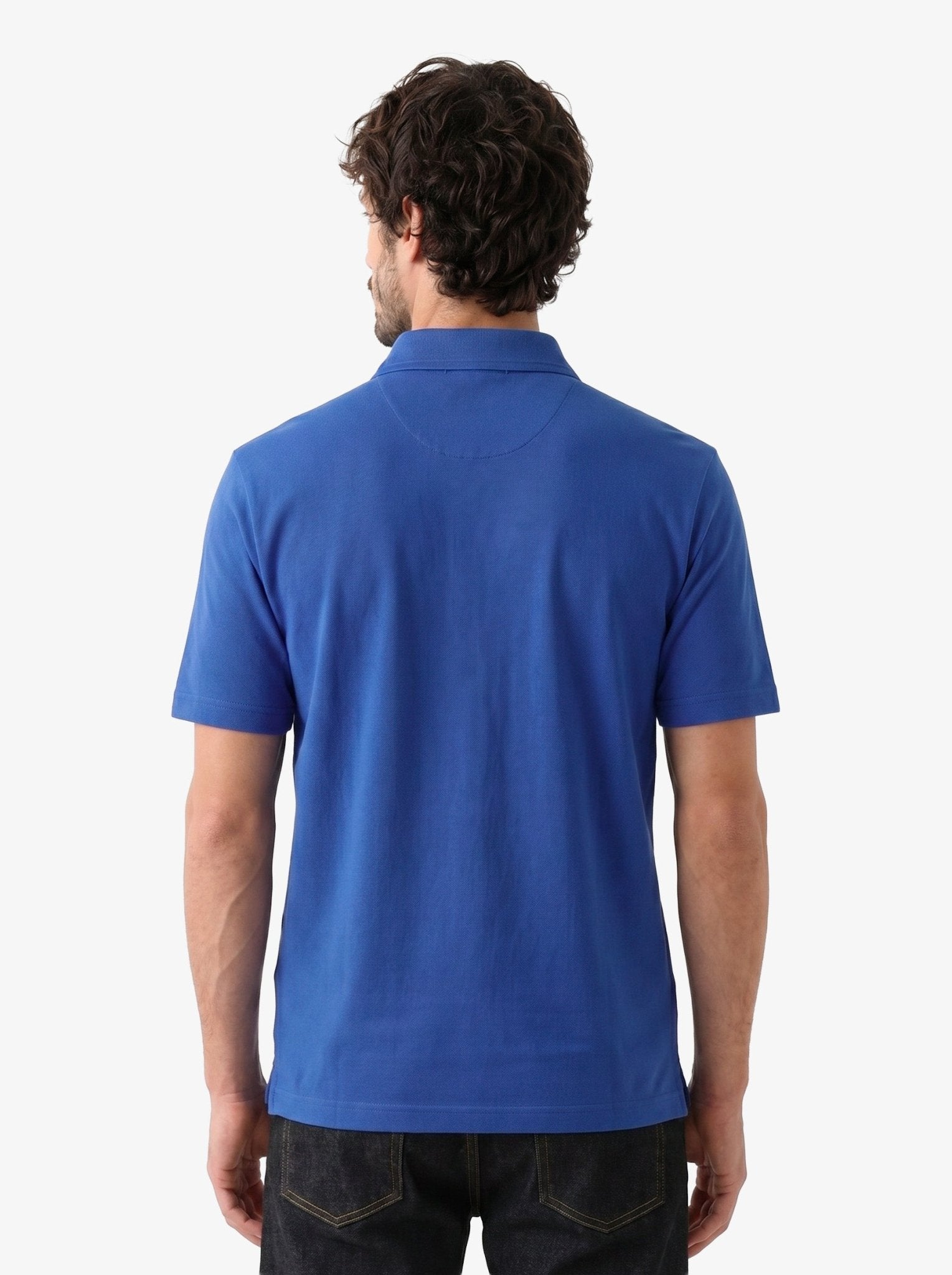 Manchester Polo Azul 100% Algodón Supima - Manchester