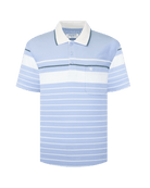 Manchester Polo Big And Tall Premium de Rayas Horizontales Sofisticado - Manchester