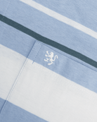 Manchester Polo Big And Tall Premium de Rayas Horizontales Sofisticado - Manchester