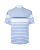 Manchester Polo Big And Tall Premium de Rayas Horizontales Sofisticado - Manchester