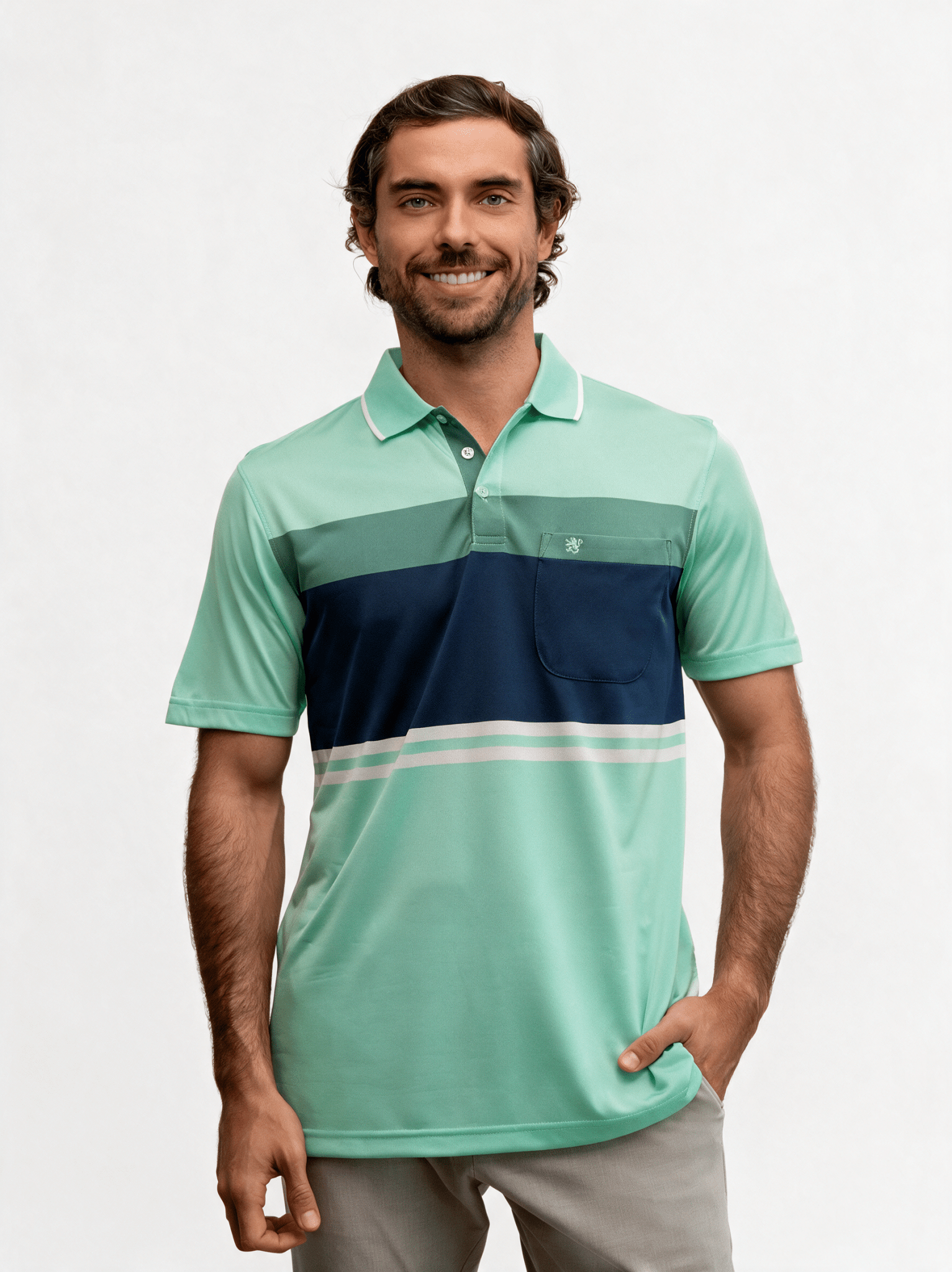 Manchester Polo Cool Free con Bolsillo Deportivo - Manchester