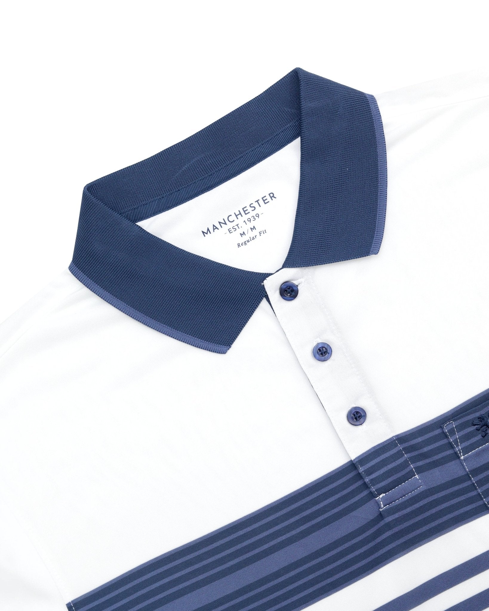 Manchester Polo Cool Free con Franjas Modernas - Manchester