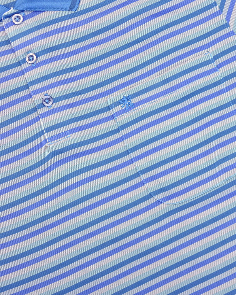 Manchester Polo Cool Free - Diseño de Rayas - Manga corta - Manchester