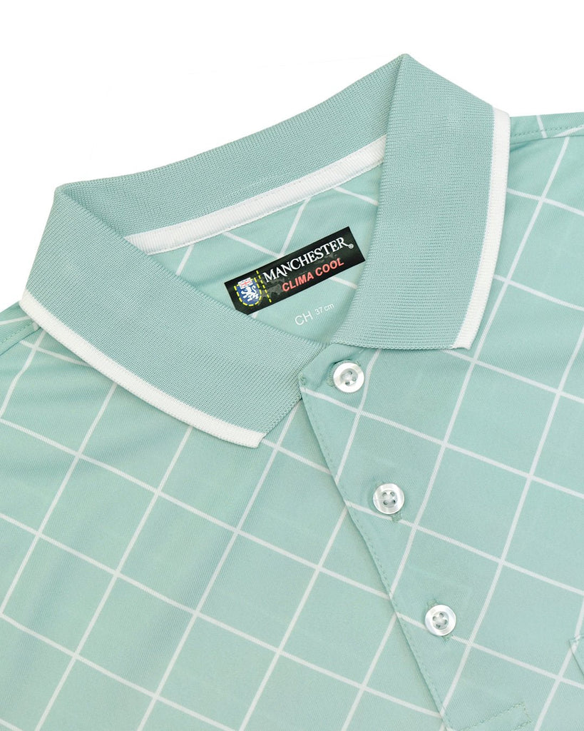 Manchester Polo Cool Free - Patrón de Rombos - Manga corta - Manchester