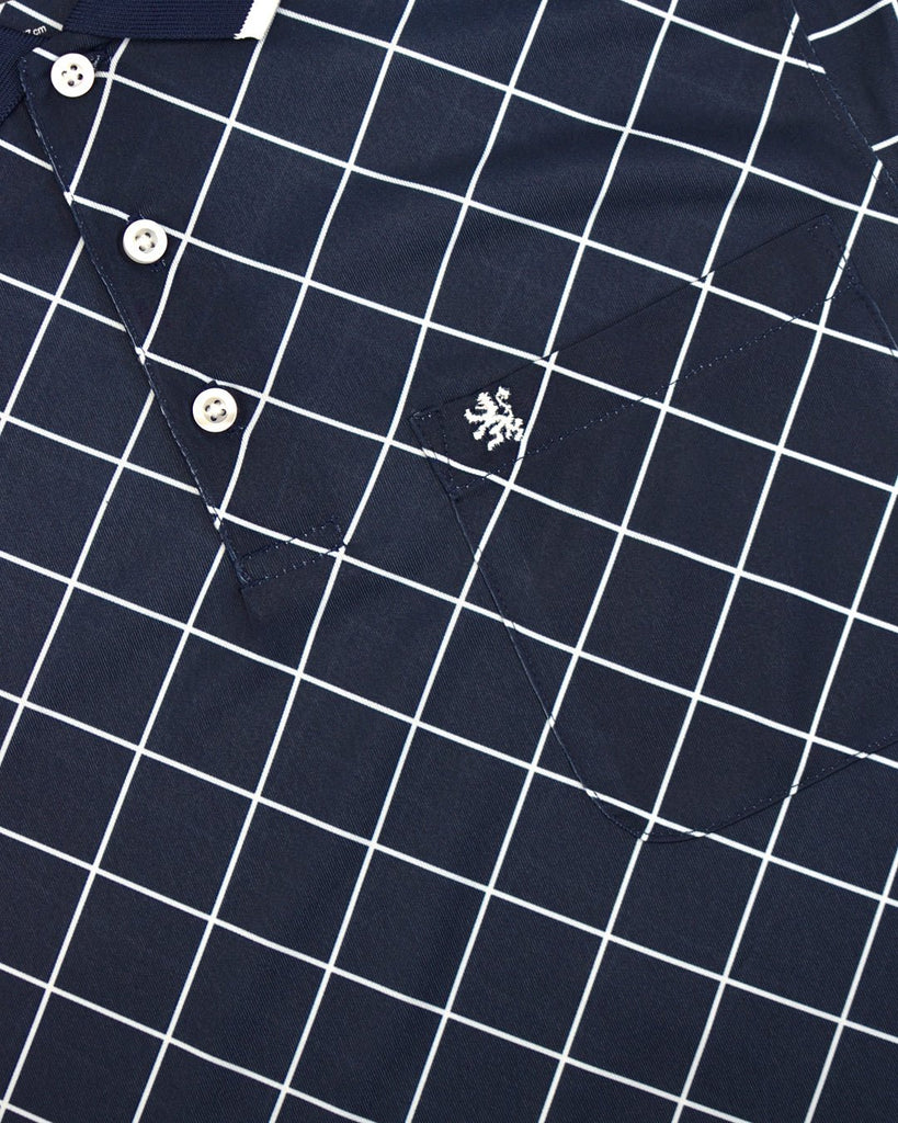 Manchester Polo Cool Free - Patrón de Rombos - Manga corta - Manchester