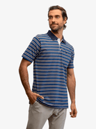 Manchester Polo de Algodón Premium con Diseño de Rayas Marineras - Manchester
