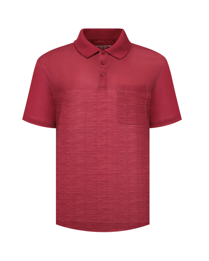 Manchester Polo Deportiva 100% Poliéster - Manga Corta - Manchester