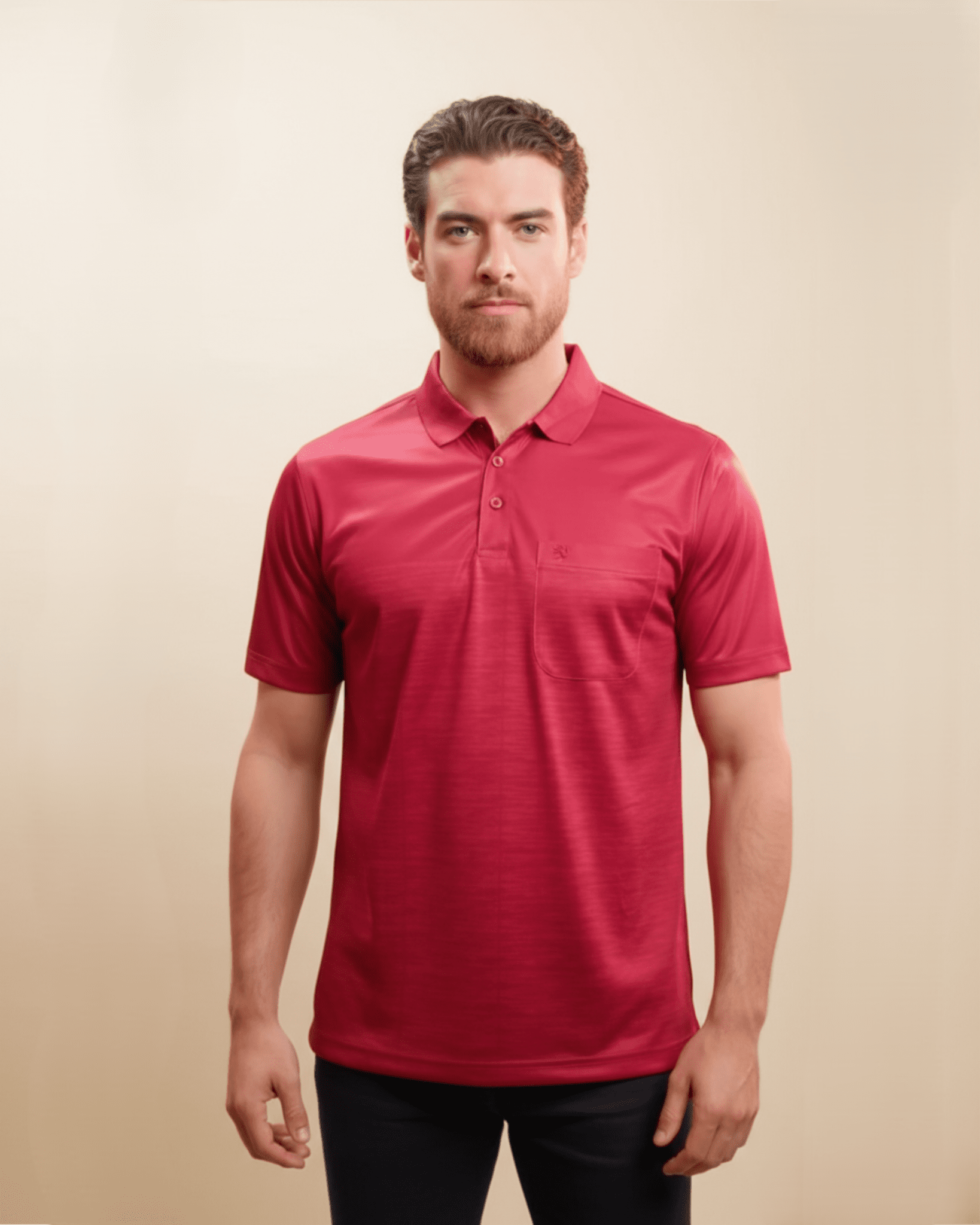Manchester Polo Deportiva 100% Poliéster - Manga Corta - Manchester