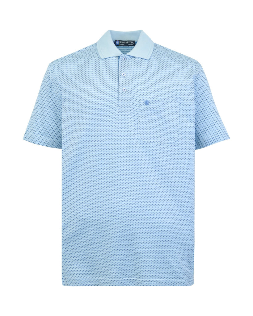 Manchester Polo Lisa 100% Algodón - Manga Corta - Manchester