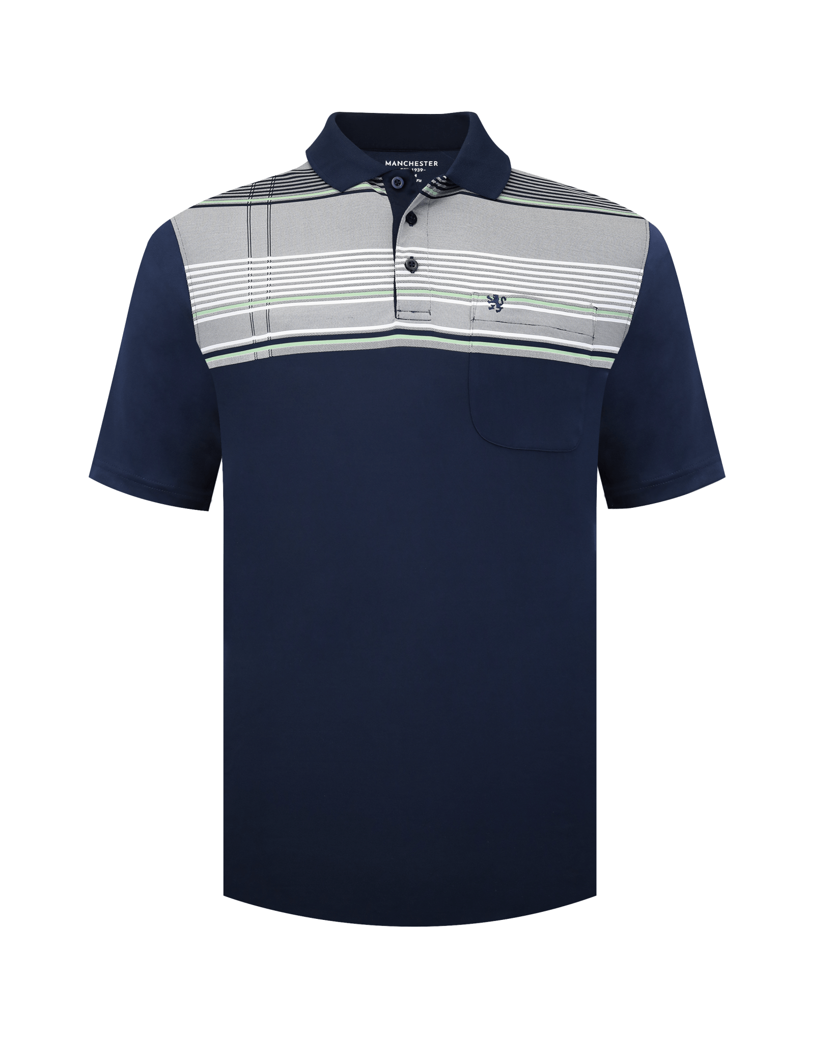 Manchester Polo Regular Clima Cool - 100% Poliéster - Manga Corta - Manchester