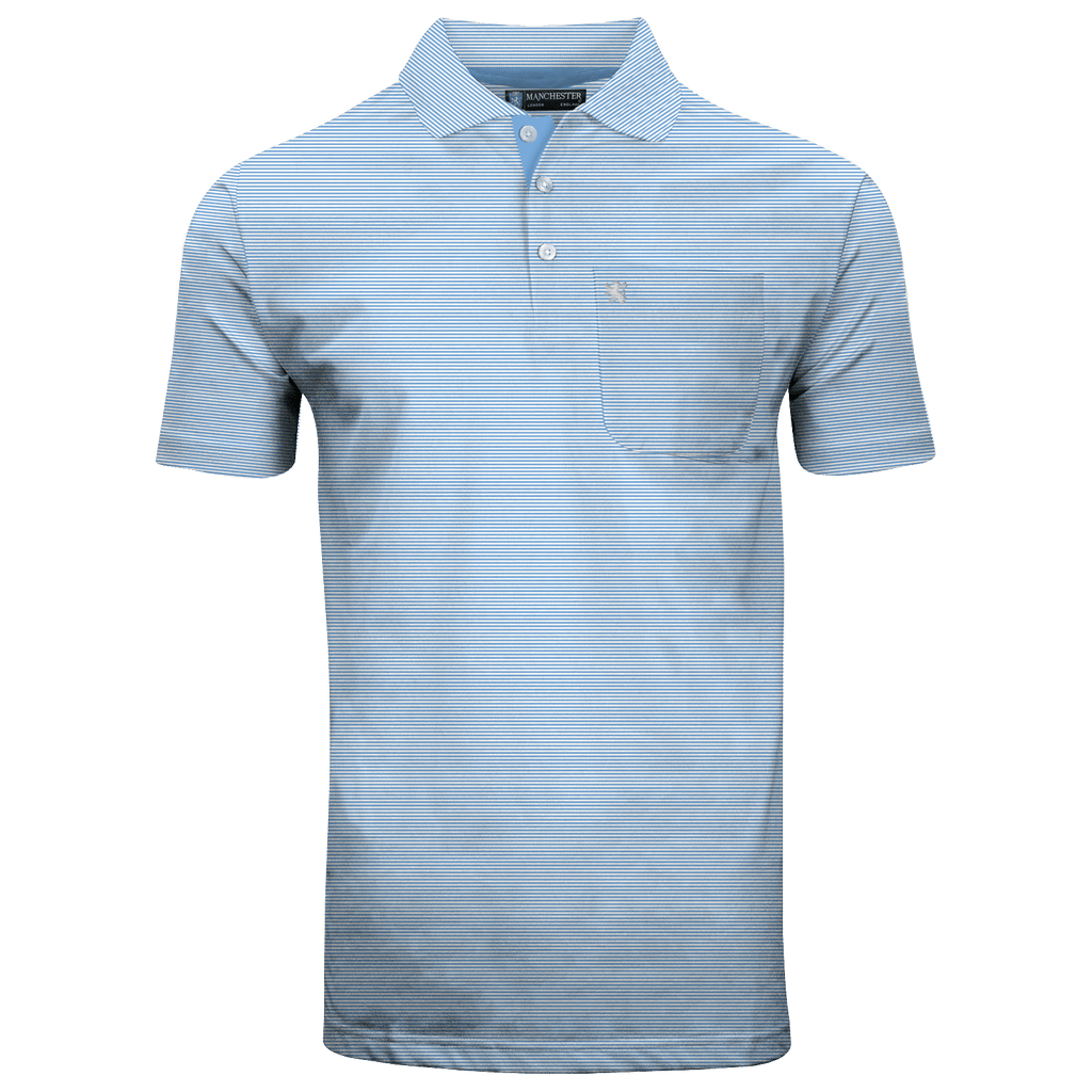 Manchester Polo tipo Deportiva Cool Free en Rayas - Manchester