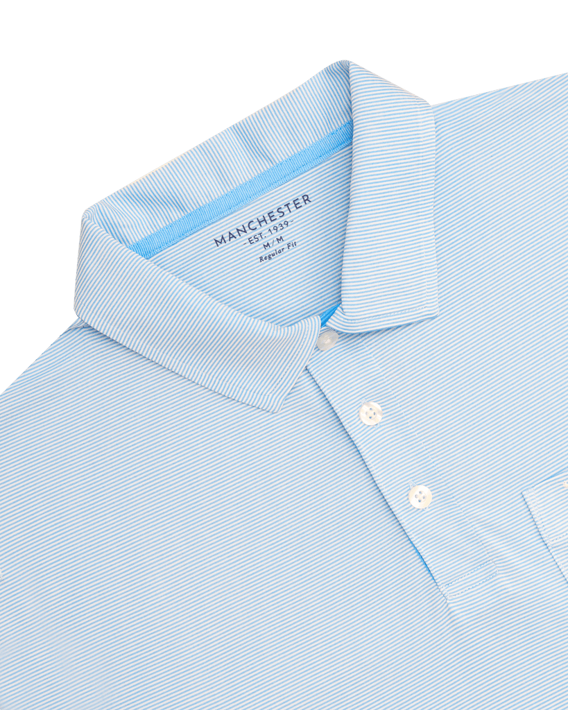 Manchester Polo tipo Deportiva Cool Free en Rayas - Manchester