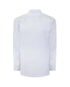 Manchester Regular Fit Camisa de Vestir Manga Larga Cuello Roma en Algodón - Poliéster - Manchester