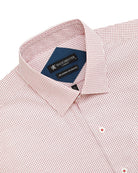 Manchester Regular Fit Camisa de Vestir Manga Larga Cuello Roma en Algodón - Poliéster - Manchester