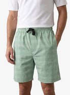 Manchester Short de Pijama Cuadros Verde - Manchester