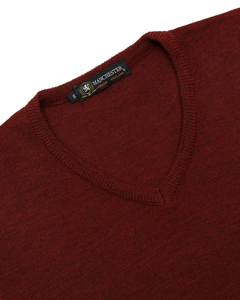 Manchester Sueter con Cuello V Regular Fit - Manchester