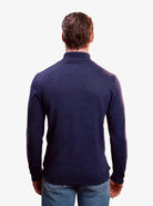 Manchester Suéter Cuello Alto Quarter Zip Tejido Slim Fit - Manchester