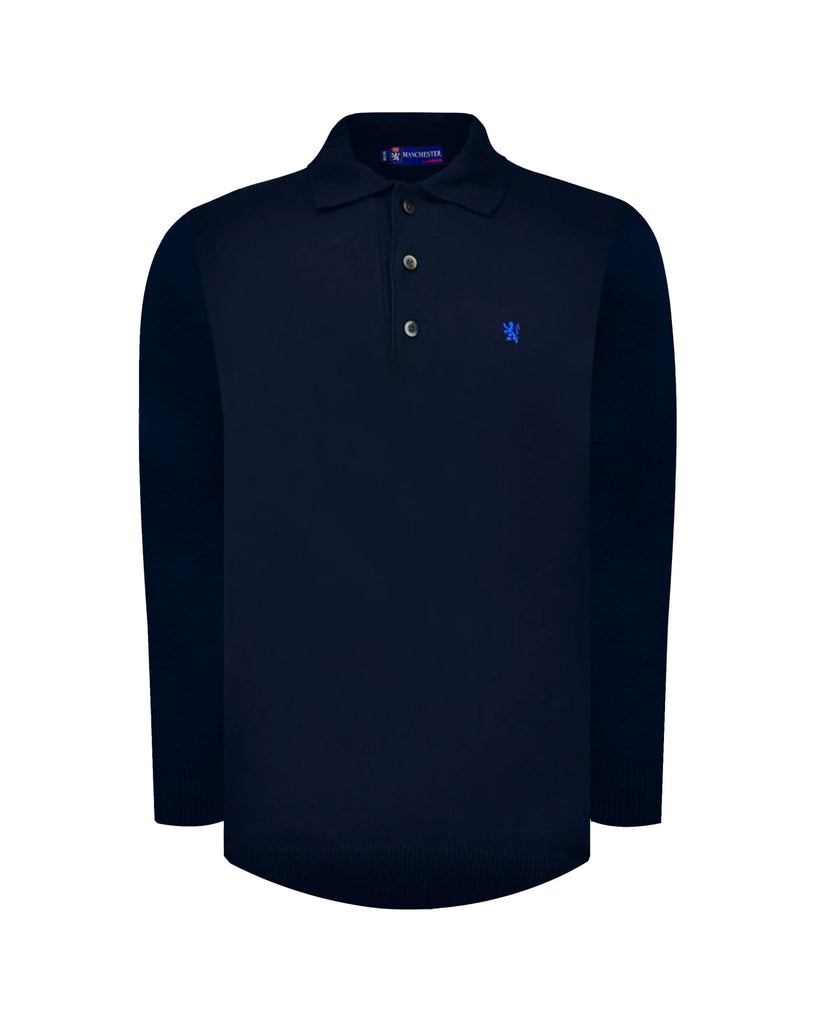 Manchester Sueter Cuello con Botones Slim Fit - Manchester