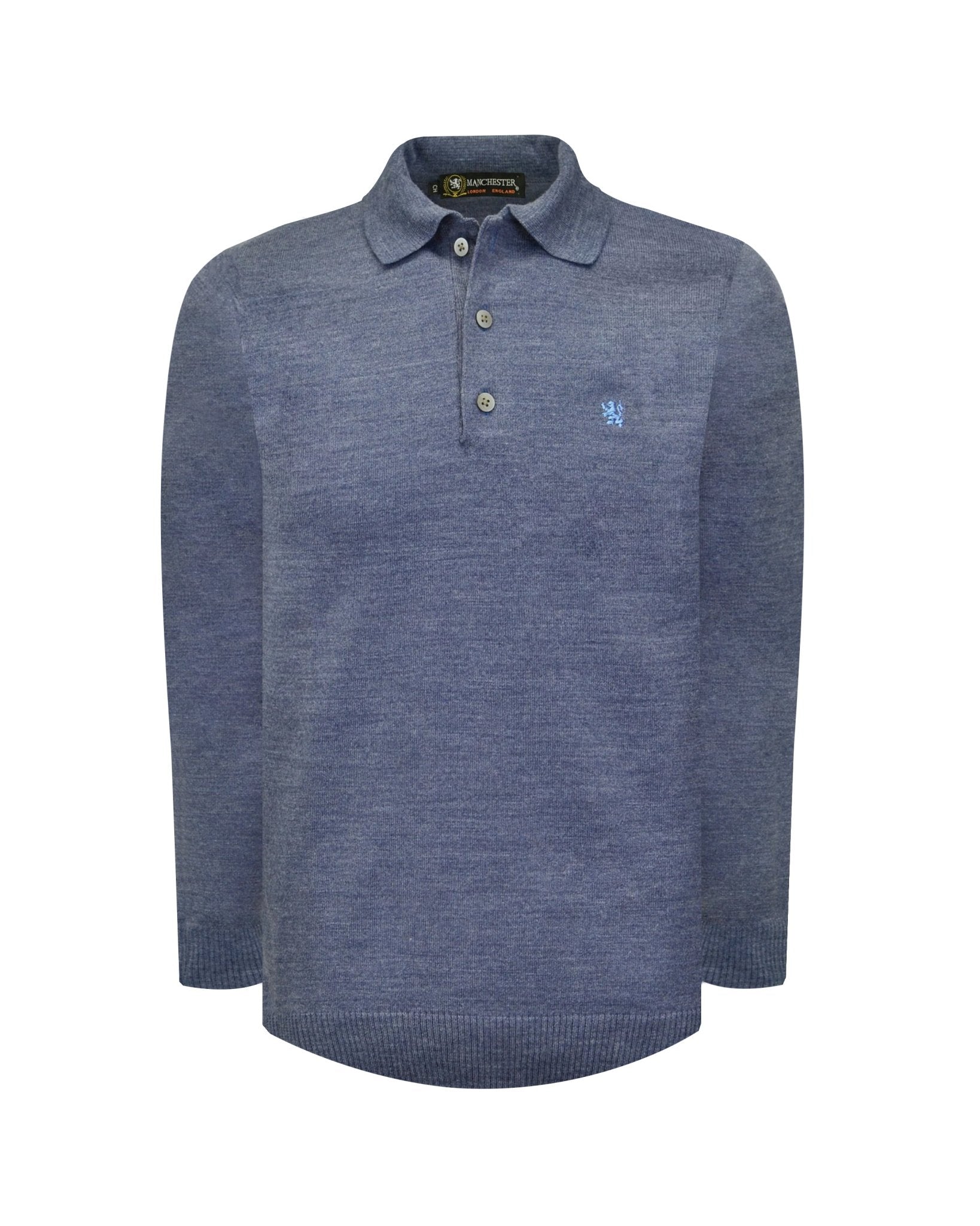 Manchester Sueter Cuello con Botones Slim Fit - Manchester