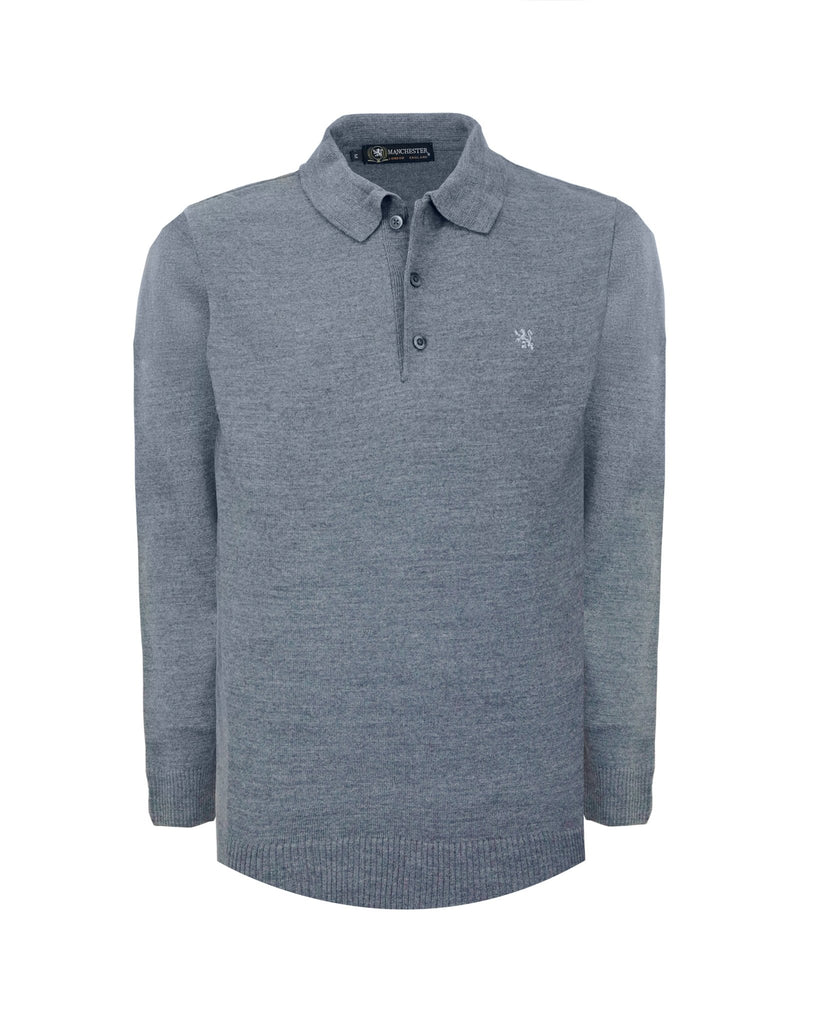 Manchester Sueter Cuello con Botones Slim Fit - Manchester