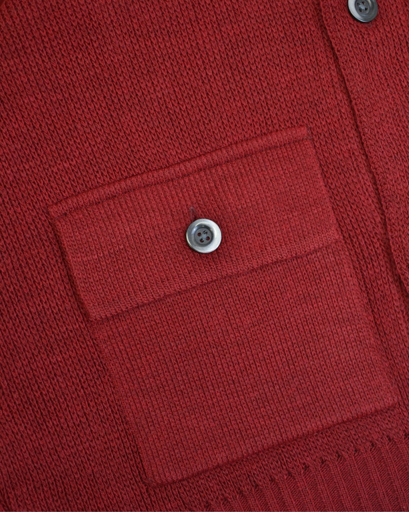 Manchester Suéter Cuello Mock con Dos Bolsillos en Acrílico - Manchester