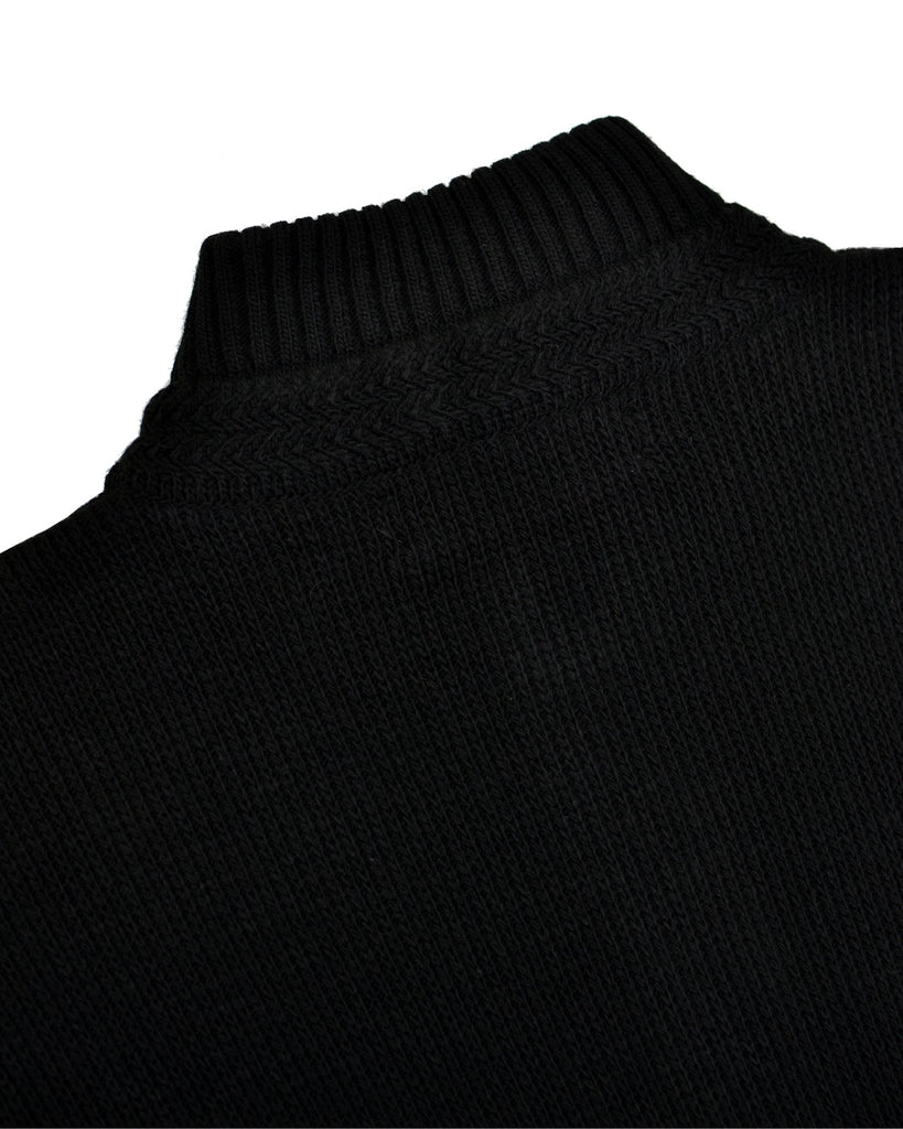 Manchester Suéter Cuello Mock con Dos Bolsillos en Acrílico - Manchester