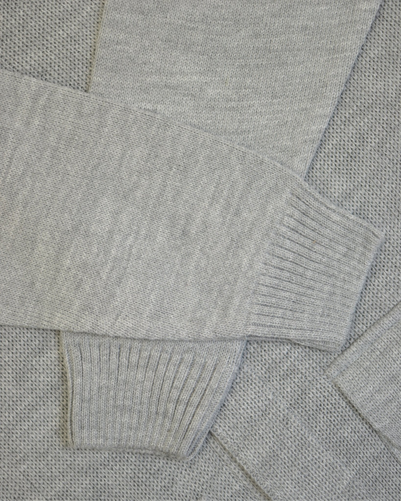 Manchester Suéter Cuello Mock con Dos Bolsillos en Acrílico - Manchester