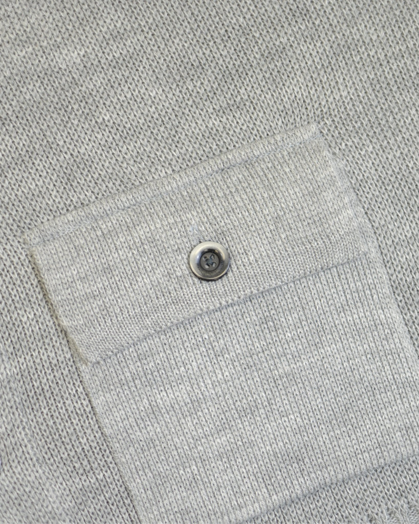 Manchester Suéter Cuello Mock con Dos Bolsillos en Acrílico - Manchester