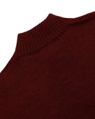 Manchester Suéter Cuello Mock Zipper Lana - Acrílico - Manchester