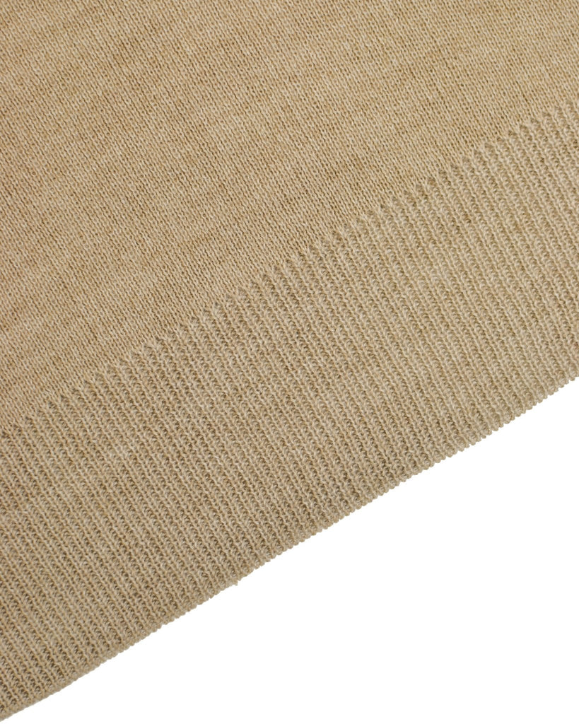 Manchester Suéter Liso Cuello V Lana Merino - Acrílico - Manchester