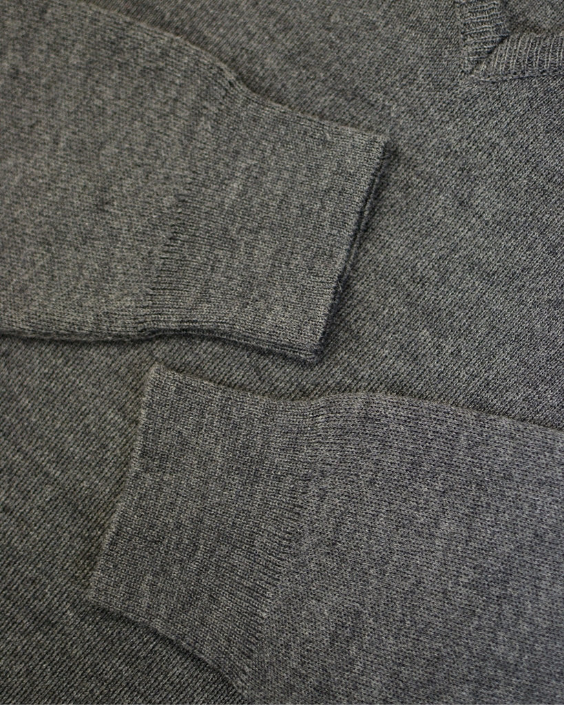 Manchester Suéter Liso Cuello V Lana Merino - Acrílico - Manchester