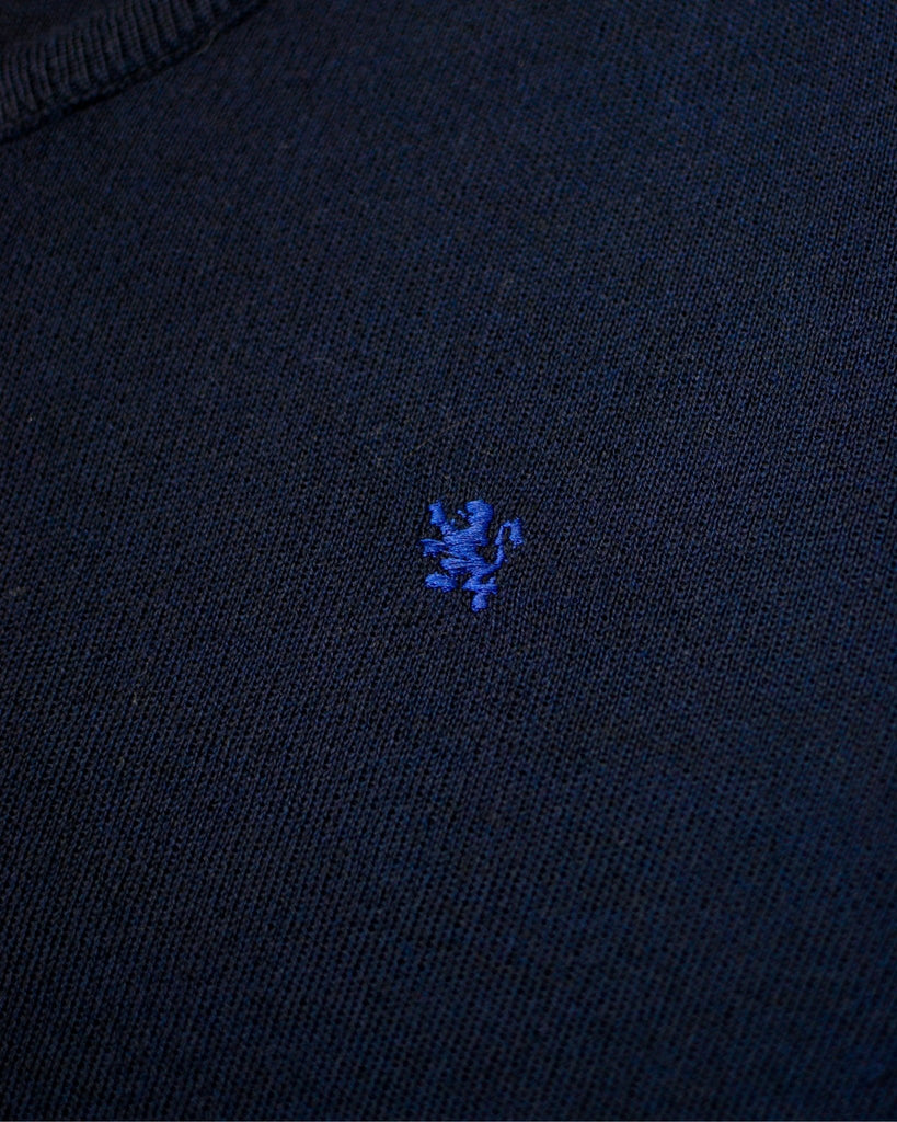 Manchester Suéter Liso Cuello V Lana Merino - Acrílico - Manchester