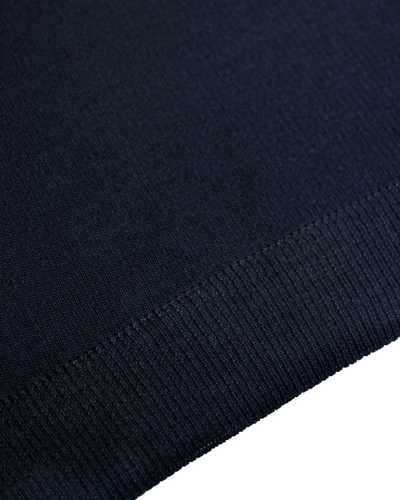 Manchester Suéter Liso Cuello V Lana Merino - Acrílico - Manchester