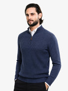 Manchester Suéter Pullover Cuello Zip - Manchester